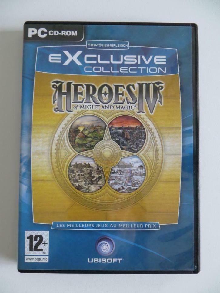 Jeu PC Heroes of Might and Magic IV, Games en Spelcomputers, Games | Pc, Gebruikt, Strategie en Constructie, Vanaf 12 jaar, Ophalen of Verzenden