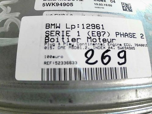Boitier moteur BMW Série 1 (E87) 1.6i 90kw 5WK94905 (269), Auto-onderdelen, Overige Auto-onderdelen, BMW, Gebruikt, Ophalen of Verzenden