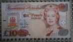 Bankbiljet 10 pond Gibraltar 1995 UNC, Setje, Ophalen of Verzenden, Overige landen