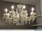 Lustre en cristal antique à 8 bras, Enlèvement ou Envoi