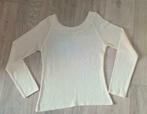 Pull col rond, blanc, Enlèvement ou Envoi, Comme neuf, Taille 36 (S), Blanc