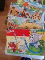 Set van 5 puzzels MB, Kinderen en Baby's, Speelgoed | Kinderpuzzels, 4 tot 6 jaar, Gebruikt, Meer dan 50 stukjes, Ophalen