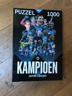 Champion du Club de Bruges 2019-2020 1000 pcs, Hobby & Loisirs créatifs, Comme neuf, 500 à 1500 pièces, Puzzle, Enlèvement ou Envoi
