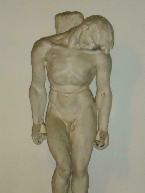 Madeleine DUGUET grand nu debout martyr enchaîné guerre, Antiquités & Art, Art | Sculptures & Bois, Enlèvement
