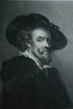 Gravure ancien Rubens, Antiquités & Art, Enlèvement ou Envoi