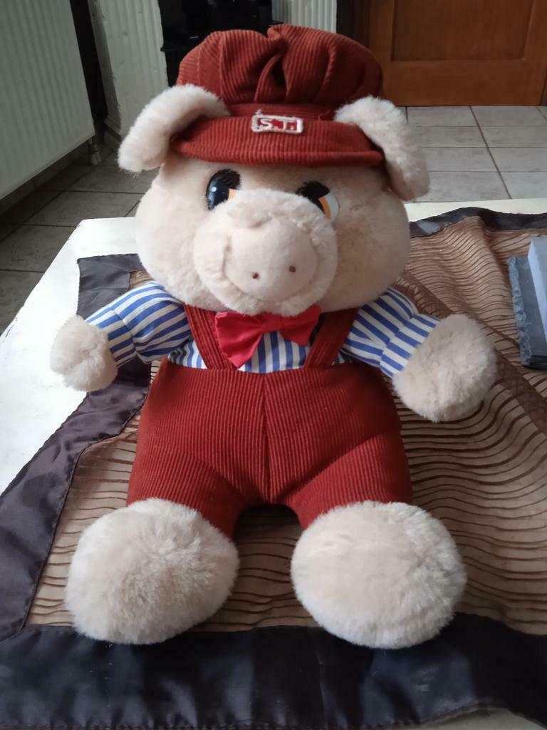 Peluche cochon musical, Kinderen en Baby's, Speelgoed | Knuffels en Pluche, Eend, Ophalen of Verzenden