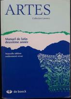Artes, Manuel de Latin 2e année, Edition De Boeck 2002, Livres, Comme neuf, Enseignement secondaire inférieur, Enlèvement ou Envoi