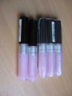 Lotje van 10 roze glitter lipgloss van rimmel, Lippen, Verzenden, Nieuw, Make-up