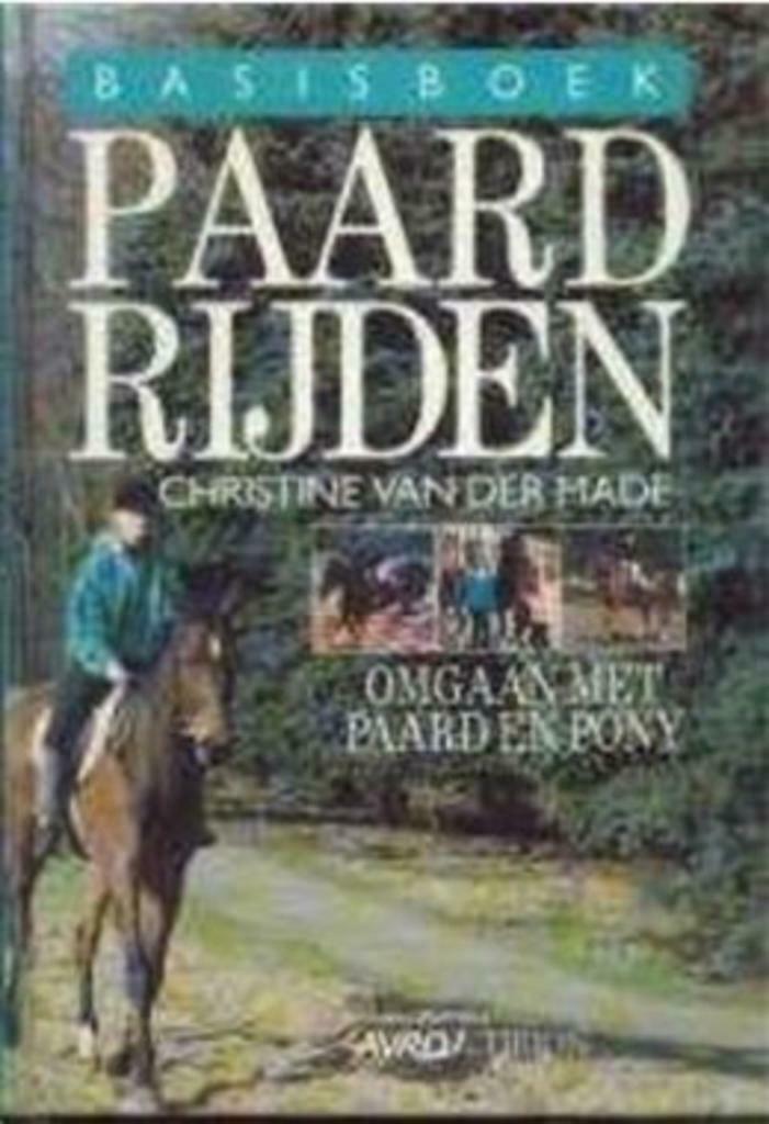 Basisboek paardrijden, Christine Van Der Made, Boeken, Dieren en Huisdieren, Gelezen, Paarden of Pony's, Ophalen of Verzenden