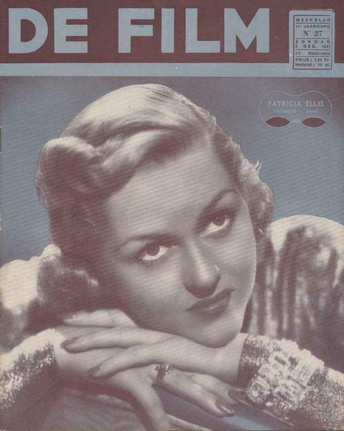 De Film (weekblad, jaargang 11, n° 27, 1937, Patria), Livres, Journaux & Revues, Enlèvement ou Envoi