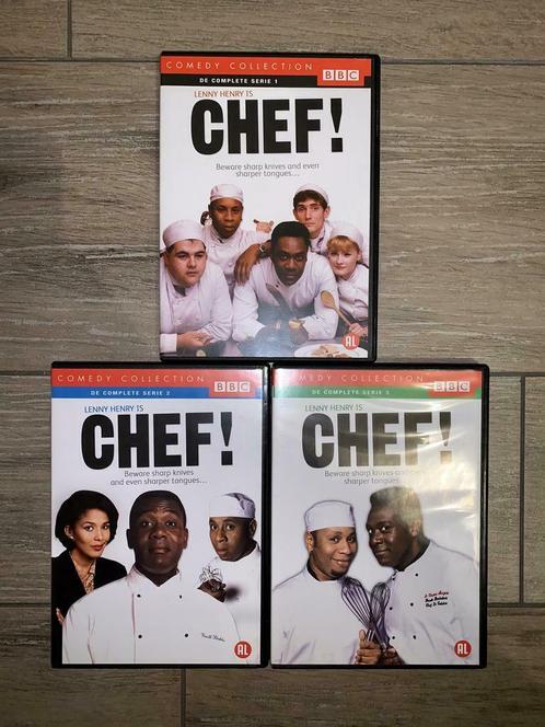 DVD: Chef S1 - S3, Cd's en Dvd's, Dvd's | Tv en Series, Zo goed als nieuw, Boxset, Ophalen of Verzenden