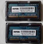 mémoires ram neuves ddr3 pc3 10600  1333 mhz, Computers en Software, Nieuw, DDR3, Ophalen of Verzenden, Desktop