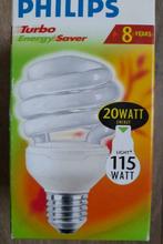 20W spaarlamp PHILIPS =》 115W, Huis en Inrichting, Lampen | Losse lampen, E27 (groot), Ophalen of Verzenden, Moderne, 60 watt of meer