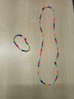 Collier et bracelet enfants, perles de couleur, Bracelet, Utilisé, Enlèvement ou Envoi