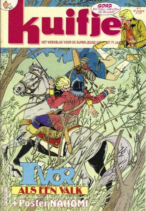 Weekblad Kuifje van 21-4-1987, 42ste Jaargang, Nummer 17, Livres, BD | Comics, Utilisé, Plusieurs comics, Europe, Enlèvement ou Envoi