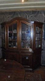 Eetkamer  snijwerk eik, Huis en Inrichting, Woonaccessoires | Overige, Ophalen, Gebruikt