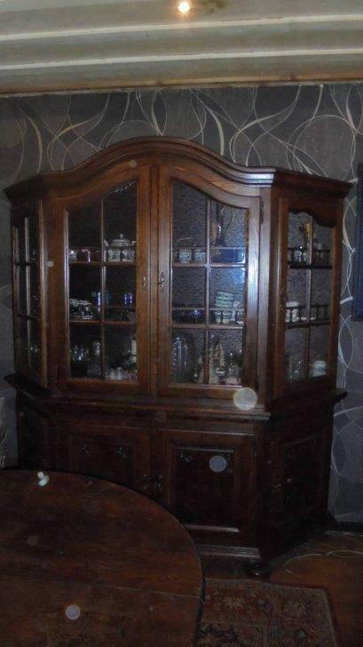 Eetkamer  snijwerk eik, Huis en Inrichting, Woonaccessoires | Overige, Gebruikt, Ophalen