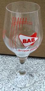 bier brouwerij glas Bab Aigle belgica Brugge proeft 5 lijnen, Verzamelen, Ophalen of Verzenden, Zo goed als nieuw, Bierglas