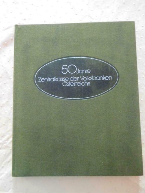 boek: 50 jahre zentralkasse der volksbanken osterreichs, Boeken, Geschiedenis | Stad en Regio, Zo goed als nieuw, 20e eeuw of later
