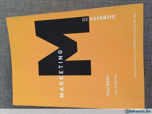 Marketing - de essentie, Boeken, Studieboeken en Cursussen, Gelezen, Ophalen of Verzenden