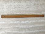 Vintage houten meetlat - 50cm (zn2948), Ophalen of Verzenden, Overige typen
