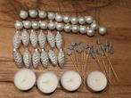 Kerst setje om zelf adventskrans te maken, zie beschrijving, Ophalen of Verzenden, Zo goed als nieuw