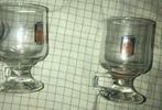 Verres de fête du vin de Ferrieres + tasse et théière, Autres types, Utilisé