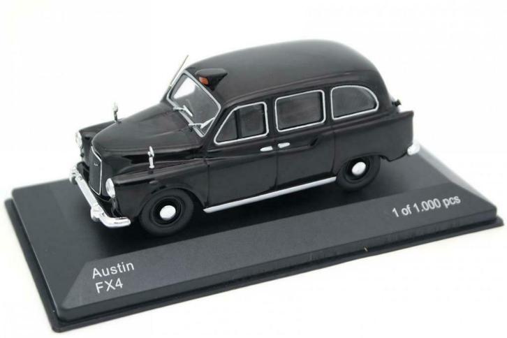 1:43 WhiteBox Austin FX4 London Taxi 1985 Black Cab, Hobby en Vrije tijd, Modelauto's | 1:43, Zo goed als nieuw, Auto, Ophalen of Verzenden