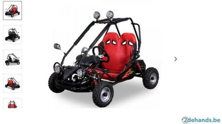 ② kinderbuggy buggy gokid skelter op Benzine of elektrische — Motoren |  Overige merken — 2dehands