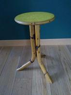 Oud vintage bamboe formica statief harnas