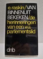 Boek - Van Binnenuit Bekeken - Evrard Raskin - 1980, Gelezen, Ophalen of Verzenden, 20e eeuw of later, Evrard Raskin