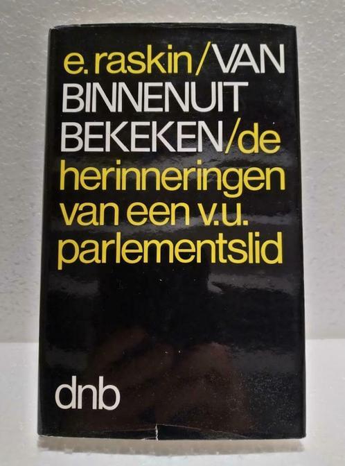 Boek - Van Binnenuit Bekeken - Evrard Raskin - 1980, Boeken, Geschiedenis | Nationaal, Gelezen, 20e eeuw of later, Ophalen of Verzenden