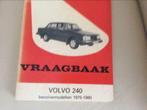 Vraagbaak, Volvo. 240, 142-144-145,DATSUN, Citroën 3CV 1965, Ophalen of Verzenden