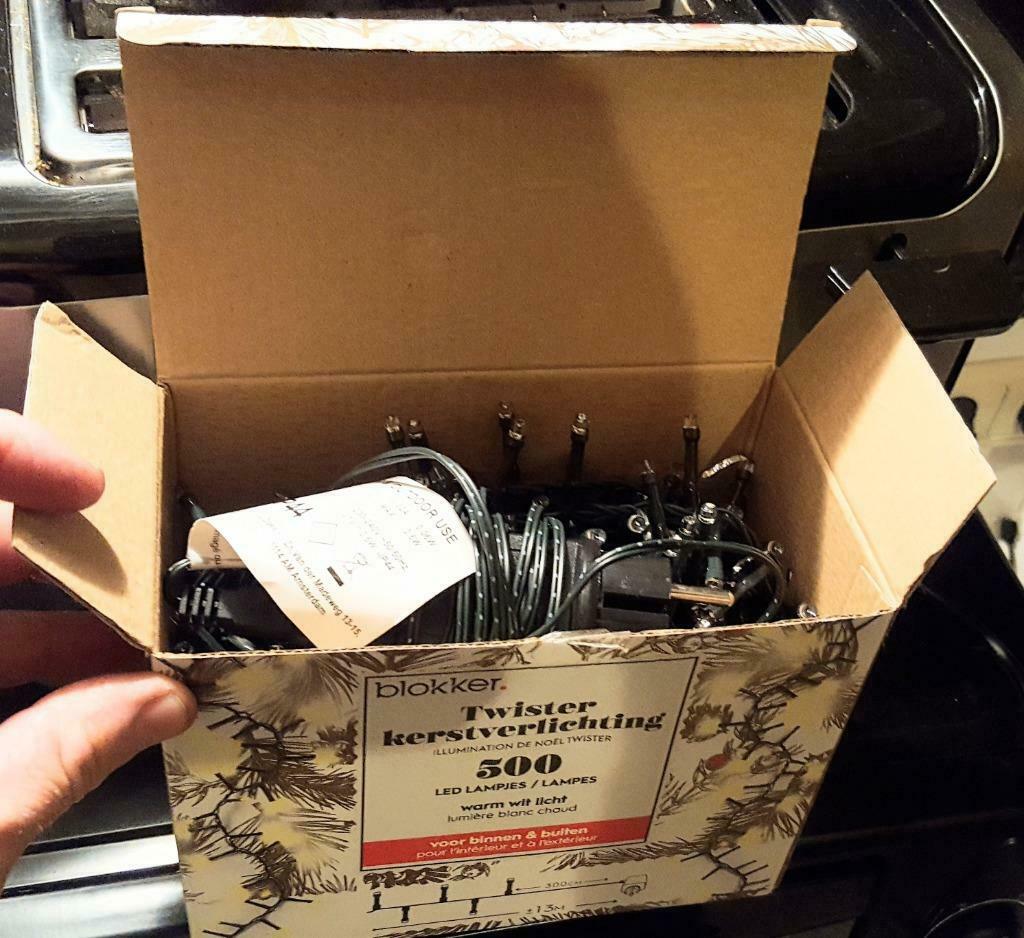 Lumières de Noël👍🏻Tous Neuf👍🏻500 lumières LED /  blanc c, Divers, Noël, Neuf, Enlèvement ou Envoi