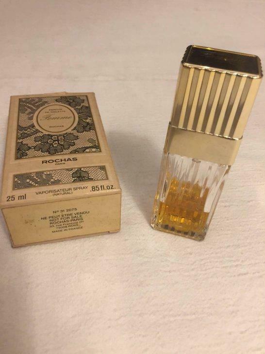 Atomisateur de parfum - "Femme"  Rochas -  1970', Verzamelen, Parfumverzamelingen, Gebruikt, Ophalen