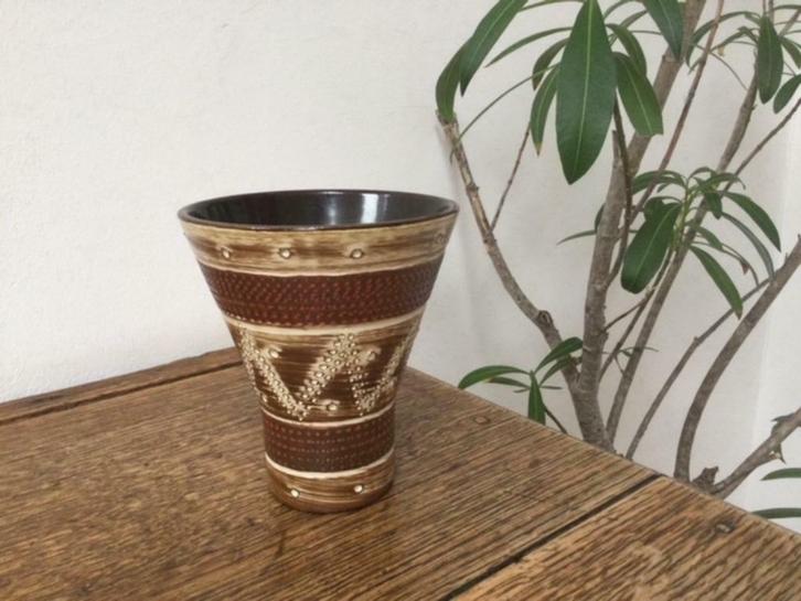 Kleine keramische vaas Dümler en Breiden sgraffito, Antiek en Kunst, Antiek | Keramiek en Aardewerk, Ophalen of Verzenden