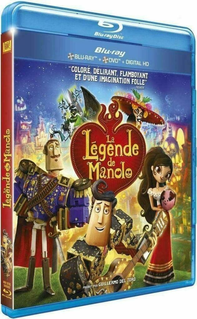 La Légende de Manolo - bluray + dvd neuf/cello, CD & DVD, Blu-ray, Enfants et Jeunesse, Enlèvement ou Envoi