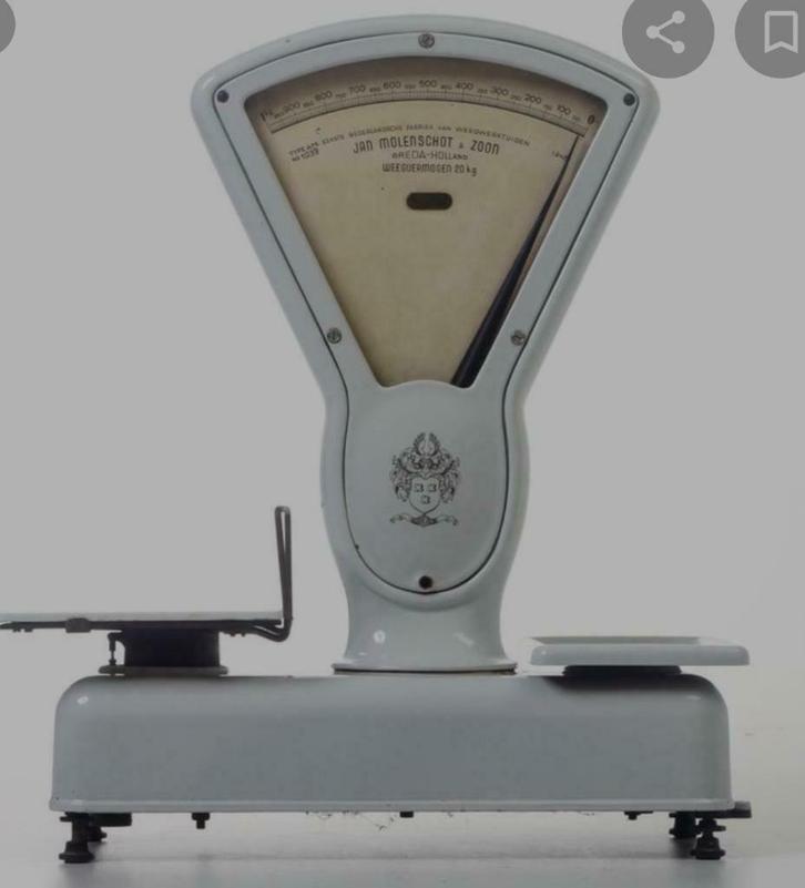 Weegschaal👍🏻Top👍🏻 Merk- Antiek of Vintage👍🏻, Elektronische apparatuur, Weegschalen, Zo goed als nieuw, Overige typen, Ophalen of Verzenden