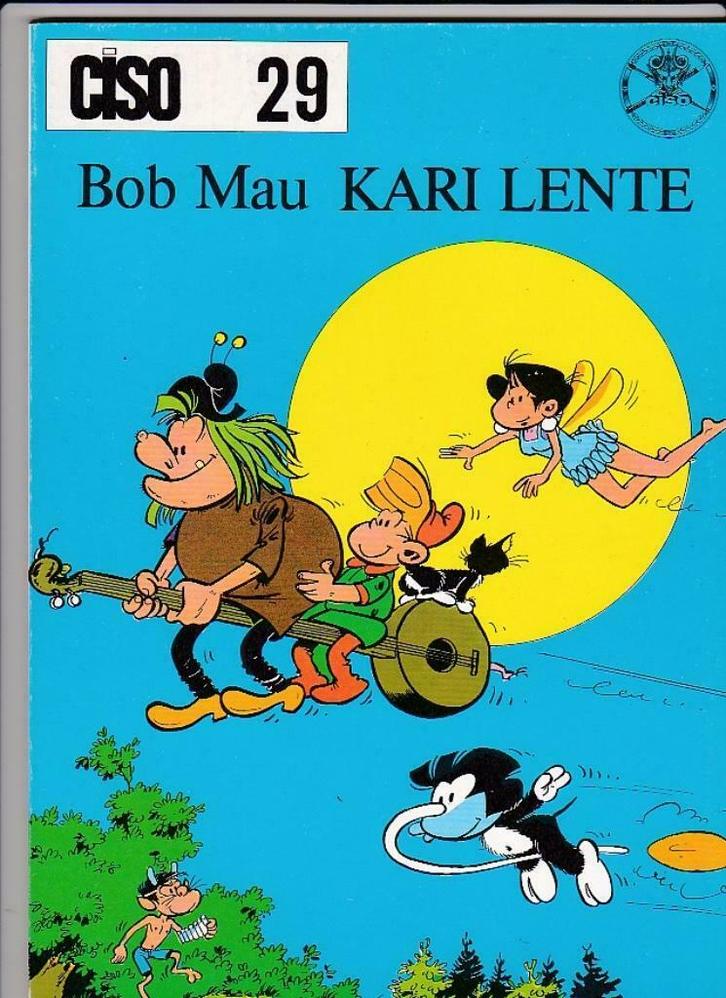 KARI LENTE DOOR BOB MAU - CISO N29 (2 VERHALEN) VAN 1980, Boeken, Stripverhalen, Zo goed als nieuw, Eén stripboek, Ophalen of Verzenden