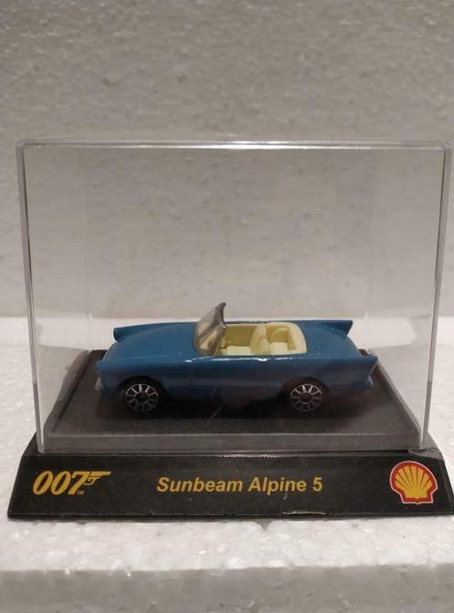 Tic Toc - Shell Sunbeam Alpine 5 - 007 - Perspex box, Hobby en Vrije tijd, Modelauto's | Overige schalen, Nieuw, Auto, Ophalen of Verzenden