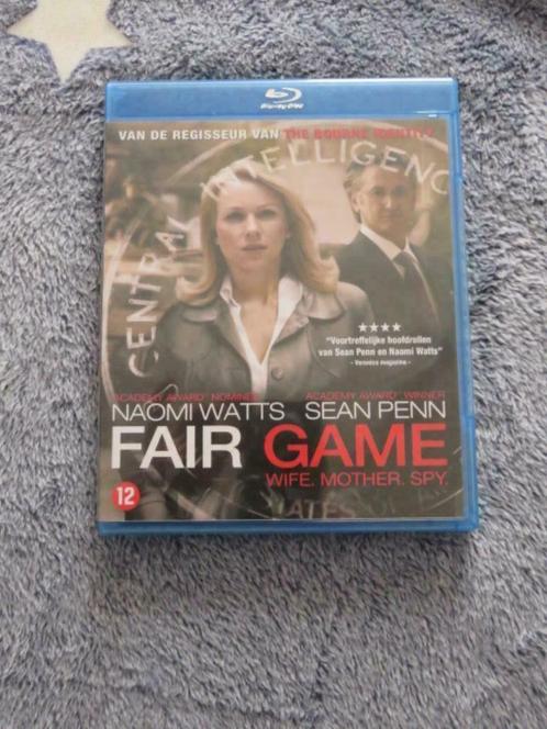 Blu-ray : Fair Game -- Naomi Watts + Sean Penn, CD & DVD, DVD | Thrillers & Policiers, Comme neuf, Thriller d'action, À partir de 12 ans
