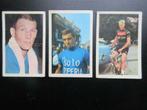 3 unieke prentjes wielrenners, Verzamelen, 1960 tot 1980, Gebruikt, Ophalen of Verzenden, Prent