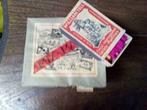Ancienne boîte d'allumettes dans une boîte en bois d'origine, Enlèvement ou Envoi, Neuf, Boîtes ou marques d'allumettes
