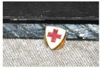 badge boutonnière croix rouge, Collections, Enlèvement ou Envoi, Utilisé