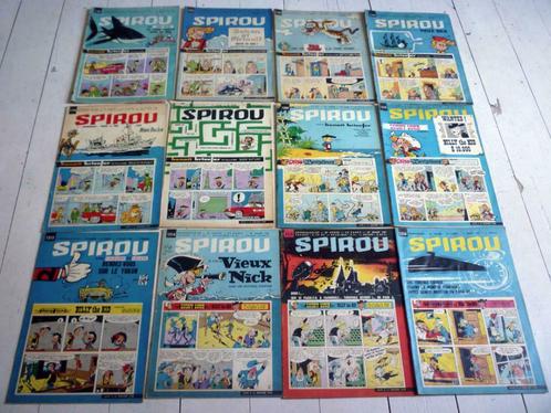 Revue Spirou 1961 fasci. : n1187/1191/1193/1194/1196/120et +, Collections, Revues, Journaux & Coupures, Journal ou Magazine, 1960 à 1980