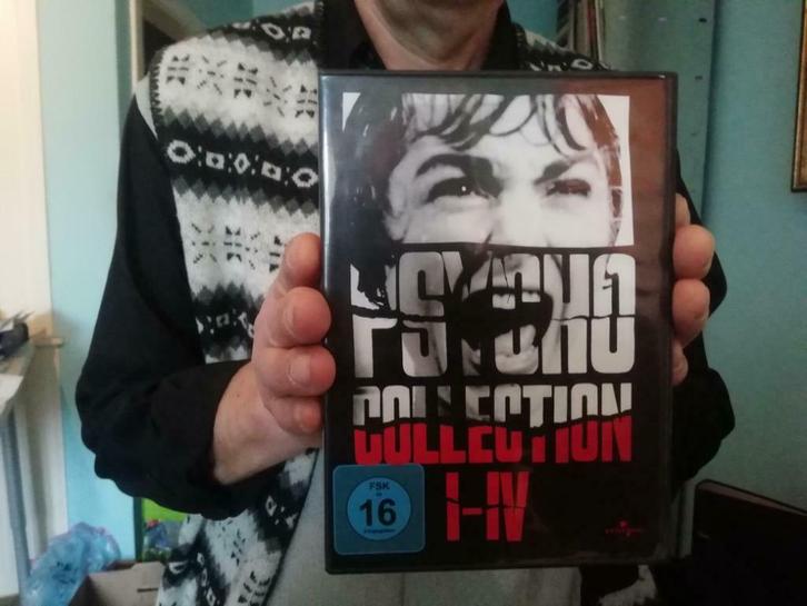 DVD Psycho Collection I-IV box, Cd's en Dvd's, Dvd's | Horror, Overige genres, Boxset, Vanaf 16 jaar, Ophalen of Verzenden
