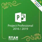 Microsoft Project Pro 2016/2019 + Licence d'origine, Envoi, Neuf, Windows