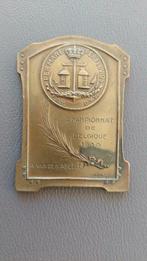 Médaille de bronze Fonson. Championnat de Belgique 1936., Timbres & Monnaies, Enlèvement ou Envoi