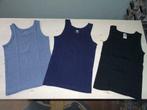 3 mouwloze onderhemdjes maat 122/128, Kinderen en Baby's, Kinderkleding | Maat 128, Nacht- of Onderkleding, Jongen of Meisje, Ophalen of Verzenden