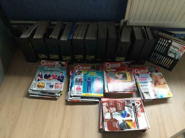 Groot lot Quest tijdschriften 2004-2016, Boeken, Tijdschriften en Kranten, Gelezen, Ophalen